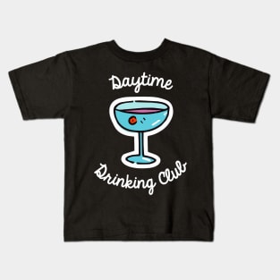 Daytime Drinking Club Daydrinking Cocktail Bartender Retro Kids T-Shirt